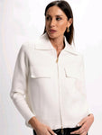 Chaqueta cremallera punto