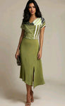 Falda verde oliva